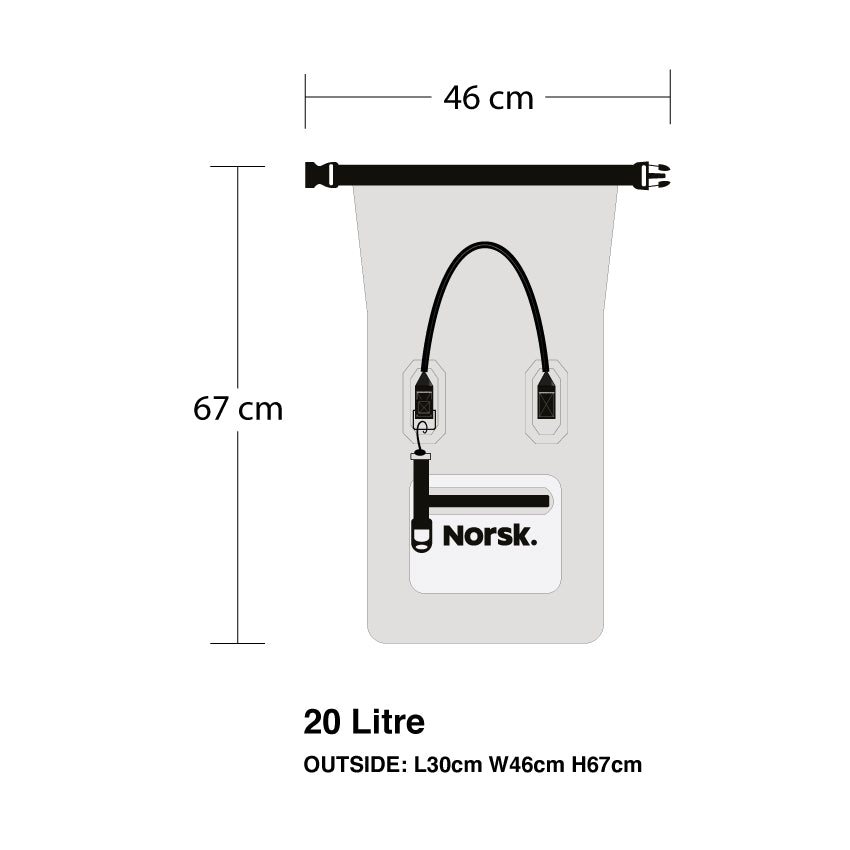 NORSK BACKPACK COOLER 20 LITRE